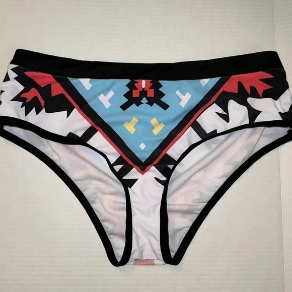 Denater Minimalistic Suspenders Lacing Swimsuit Maldives Hawaiian Beach Boho - Picture 8 of 9